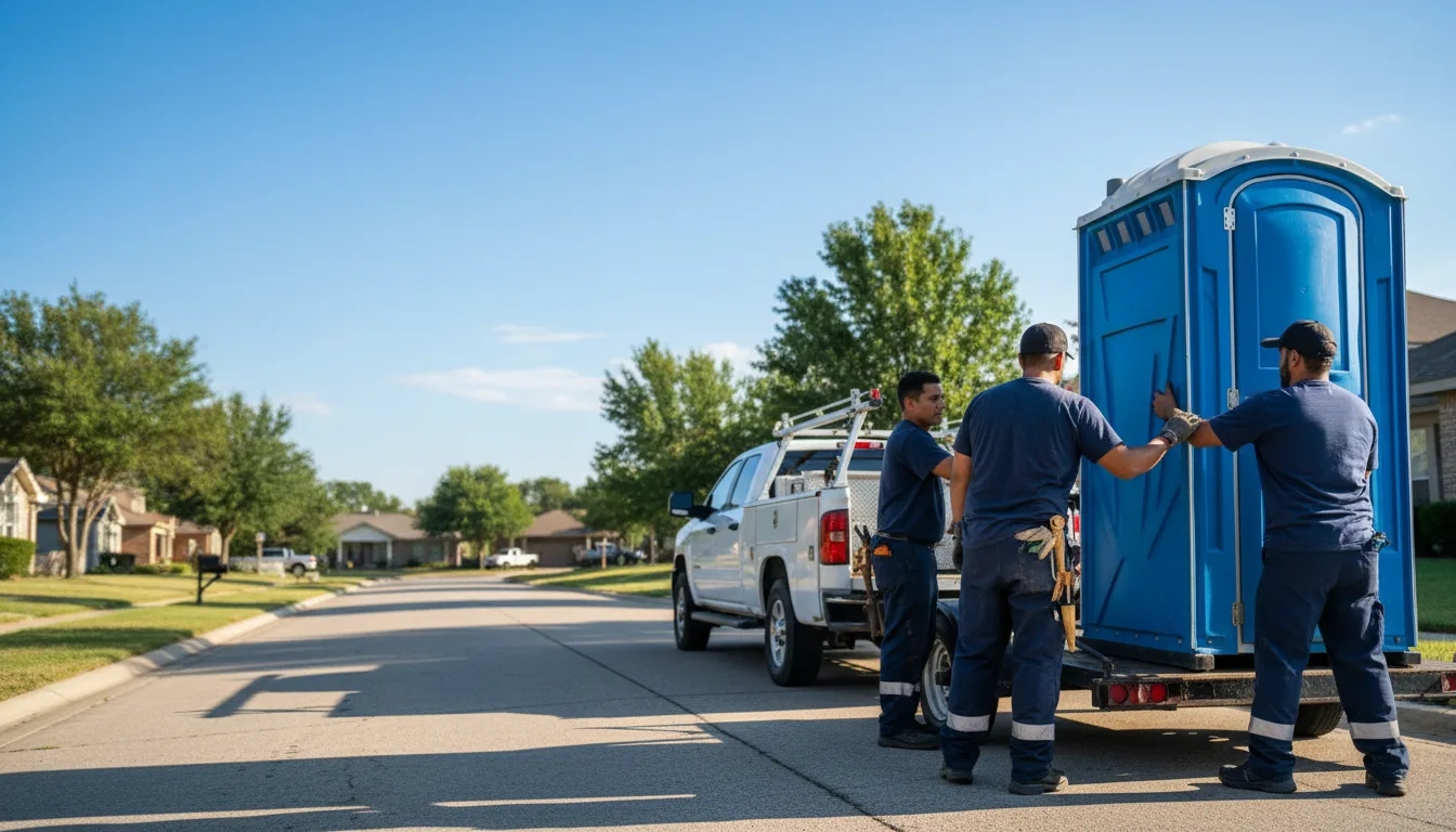 Portable Toilet Rental in Derby, OH near me